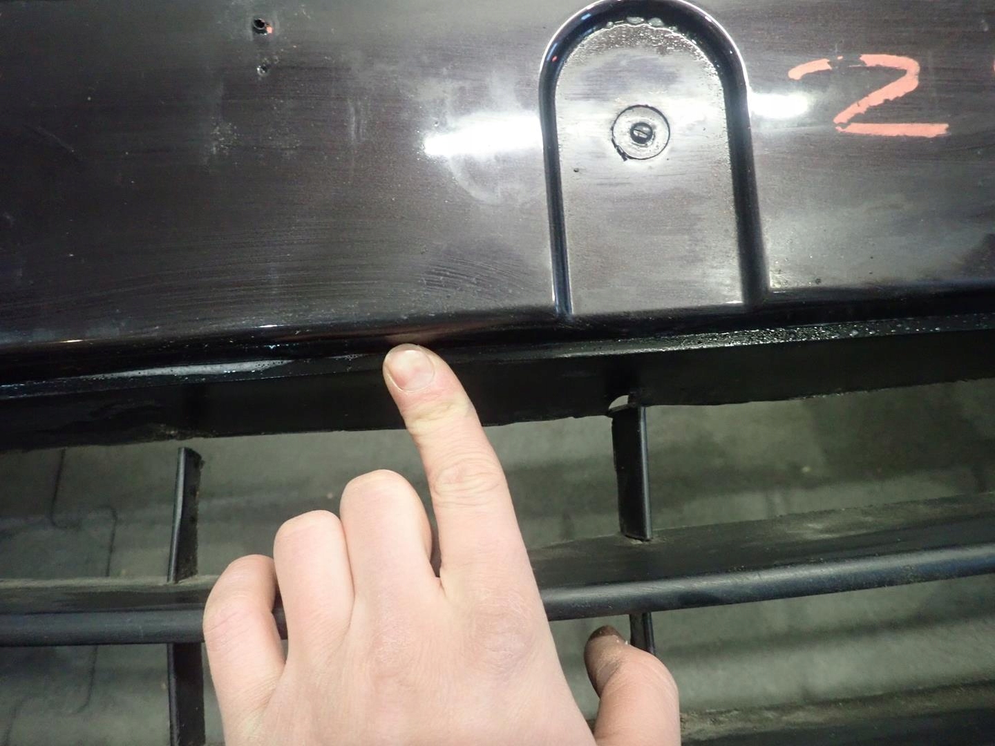 bumper front front NISSAN QASHQAI LIFT 2009