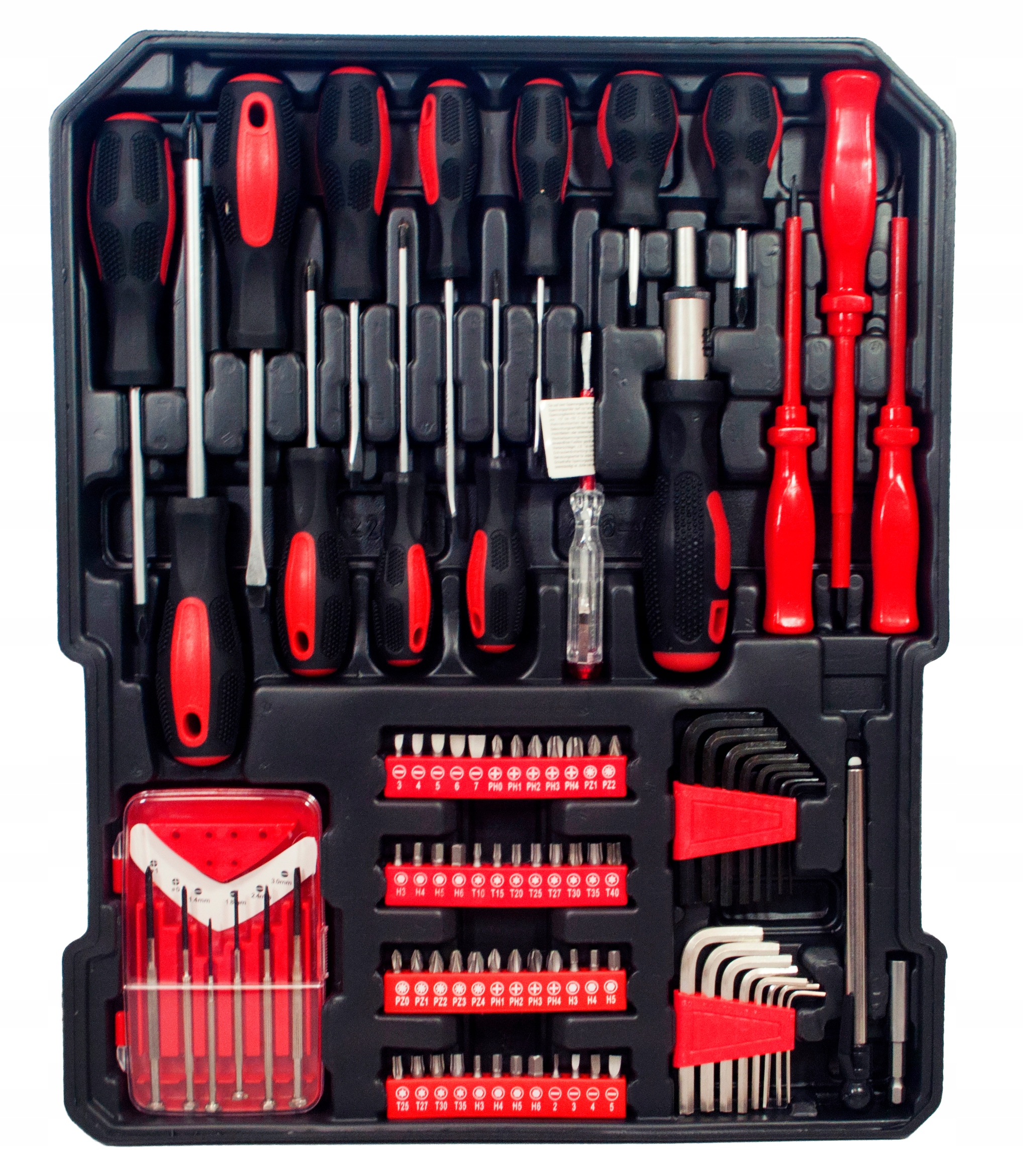 ZESTAW NARZĘDZI W WALIZCE 187 EL. KLEJARKA KLUCZE BITY NASADKI Kod producenta EU-187C