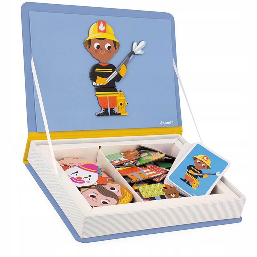 

Układanka magnetyczna Magnetibook Zawody Janod