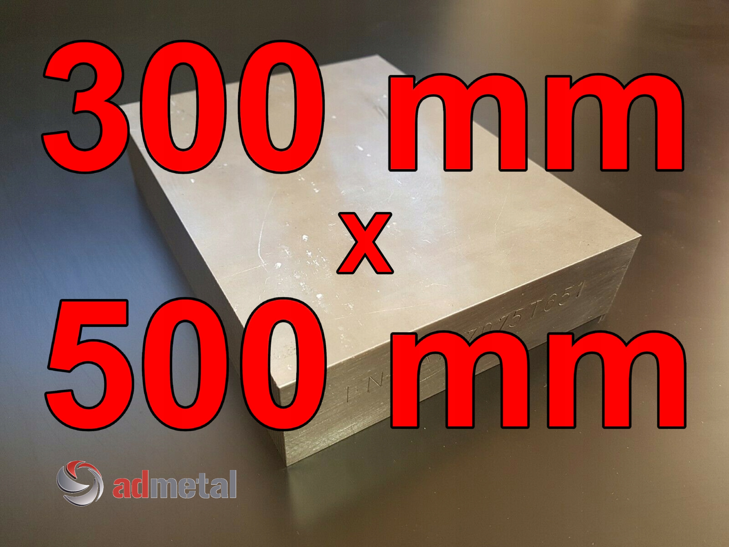 Aluminium, blacha aluminiowa 15 mm PA9 7075 T651
