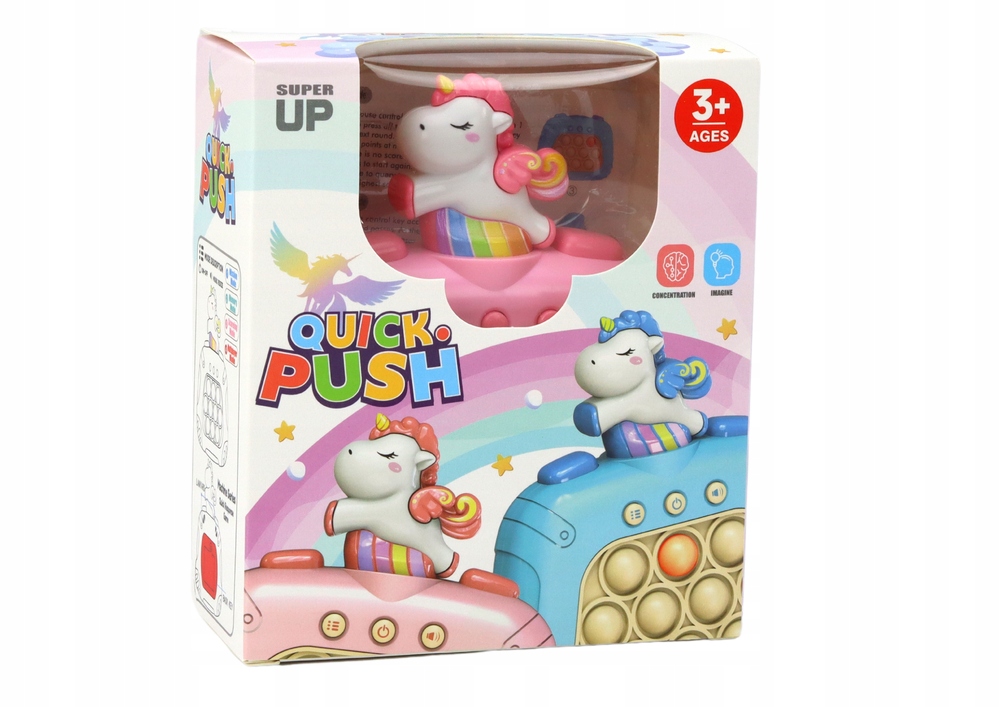 GRA POP IT ANTYSTRESOWA ZRĘCZNOŚCIOWA DLA DZIECI ELEKTRONICZNA NA PREZENT Wiek dziecka 3 lata +