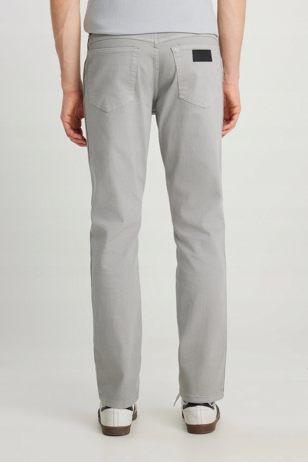 Pánské zúžené kalhoty Wrangler Texas Slim Gray 112388602 32/30