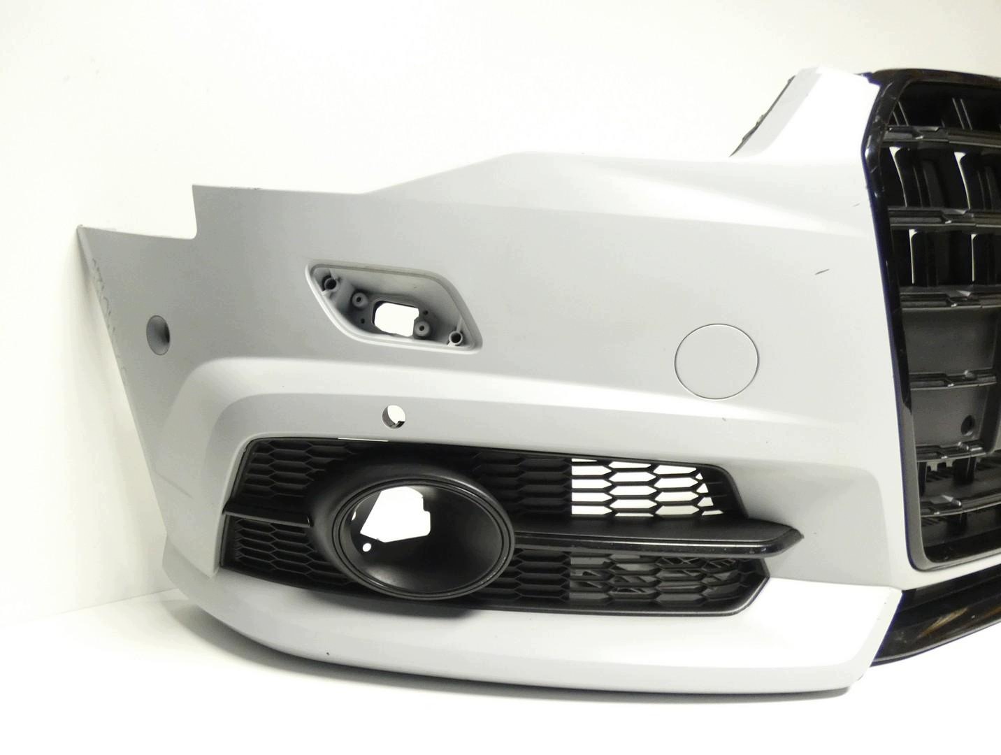 AUDI A6 C7 S-LINE LIFT 4G0807437AB 14-18 below 6 PDC washers front bumper