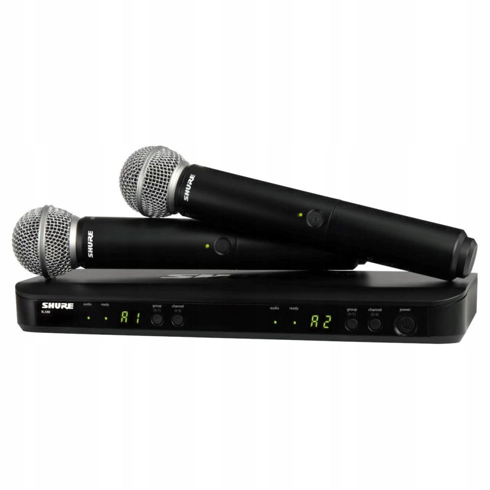 Shure BLX288E/SM58-H8E Bezdrôtový systém s prijímačom a mikrofónom