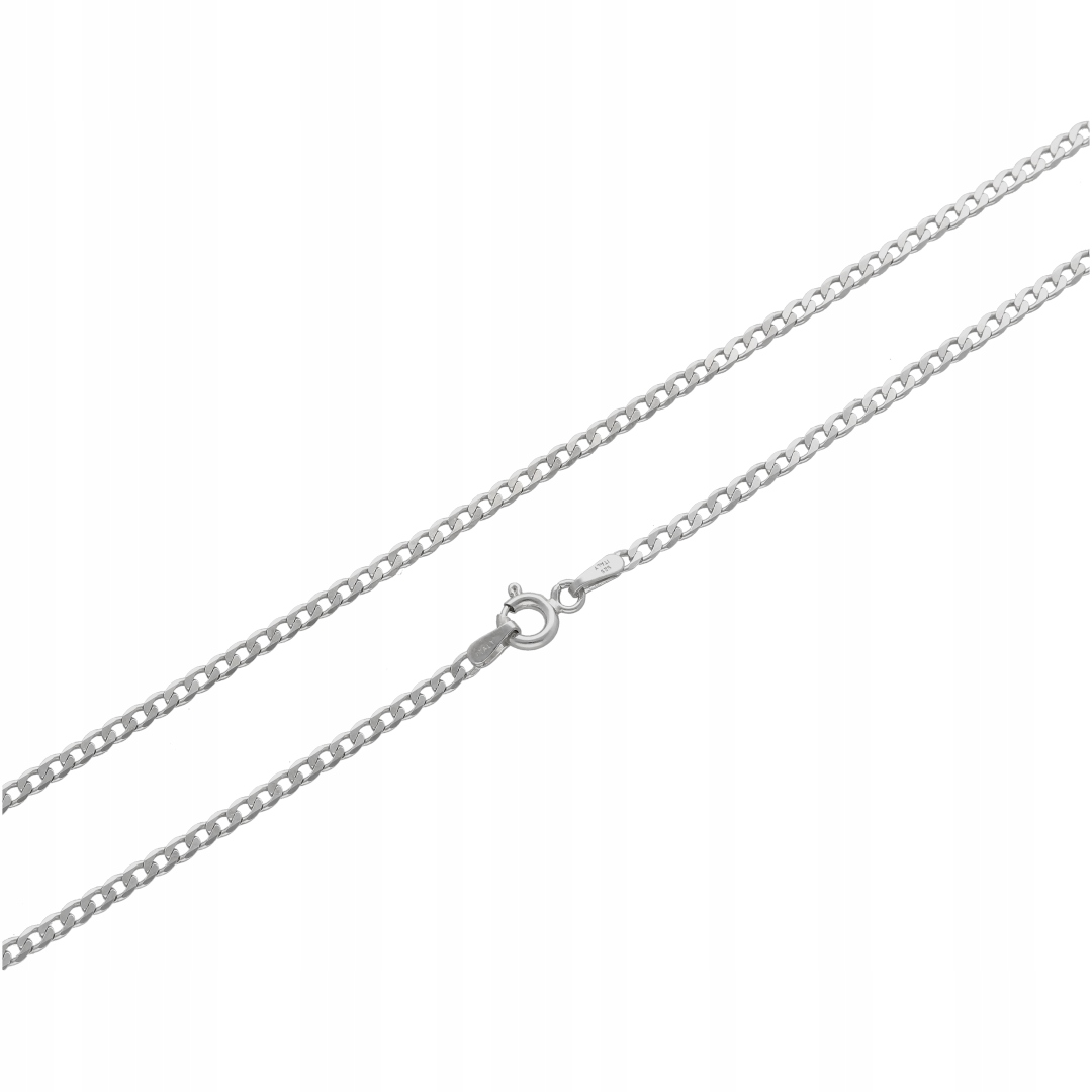 Řetěz pancířový 3.2 g, 45 cm, 2.5 mm, stříbrný