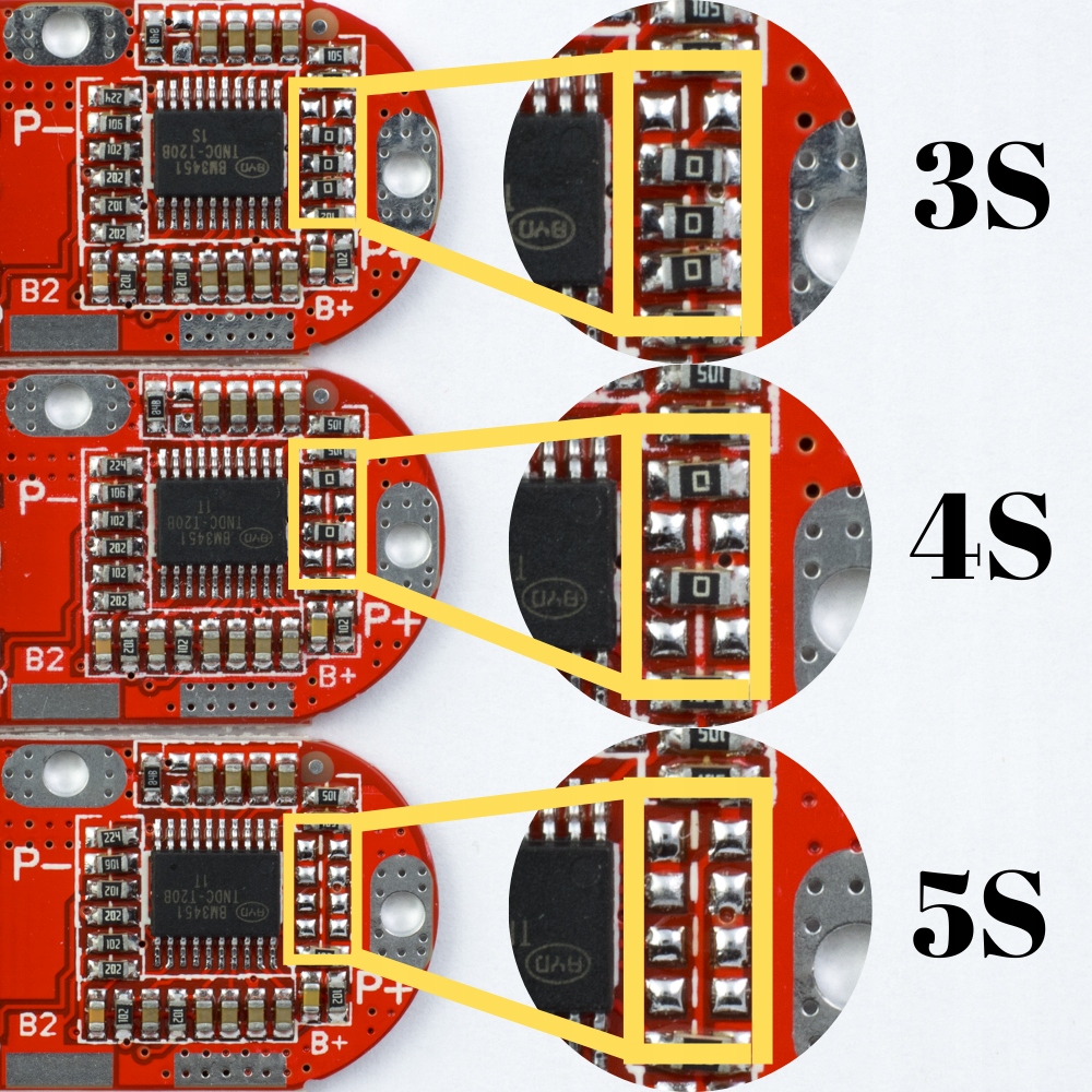 Ładowarka Li-Ion BMS 5S 25A Rodzaj balanser