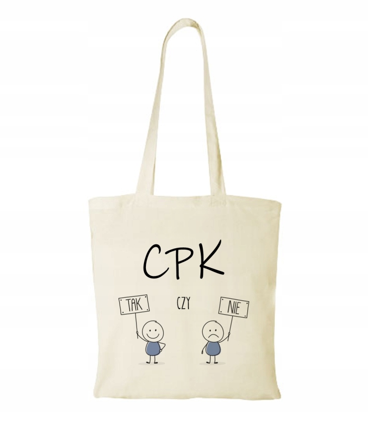 Bavlnená taška CPK Centrálny komunikačný port ako vtipný darček