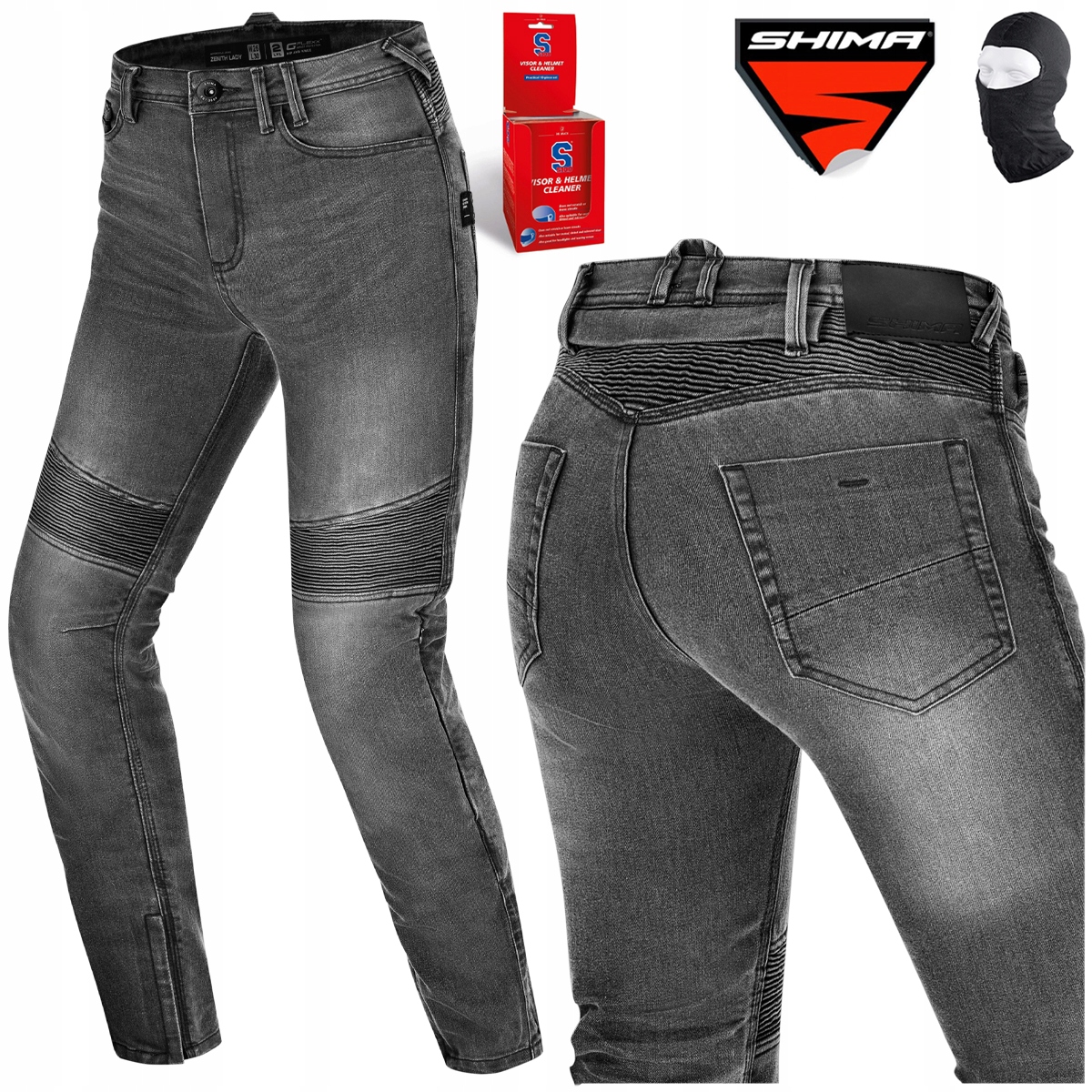 Motocyklové Nohavice Shima Zenith Klasické Dámske Džínsy Darčeky