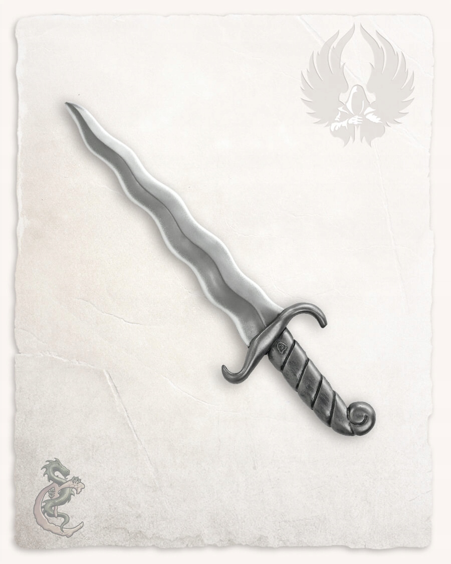 Shahin Kris Ocelový Zbraň Larp