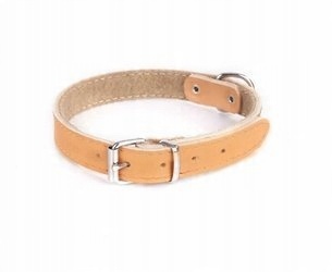 

Dingo Obroża dla psa skórzana 1 x 24cm naturalna