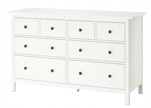 

Komoda Ikea Hemnes Biała Bejca 8 szuflad