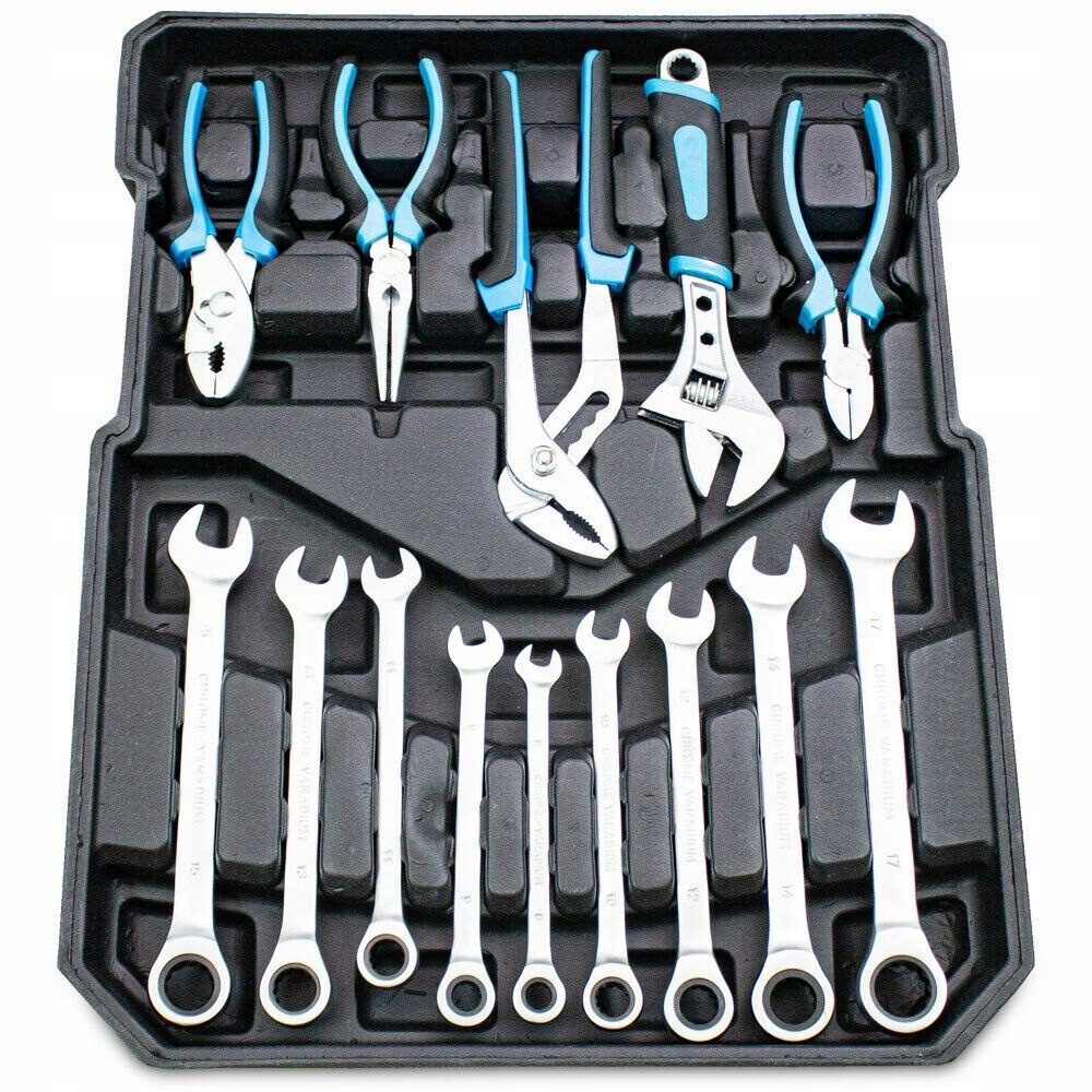 ZESTAW NARZĘDZI W WALIZCE 1200 ELEMENTÓW KLUCZE OCZKOWE NASADOWE ŚRUBOKRĘTY Marka Bituxx