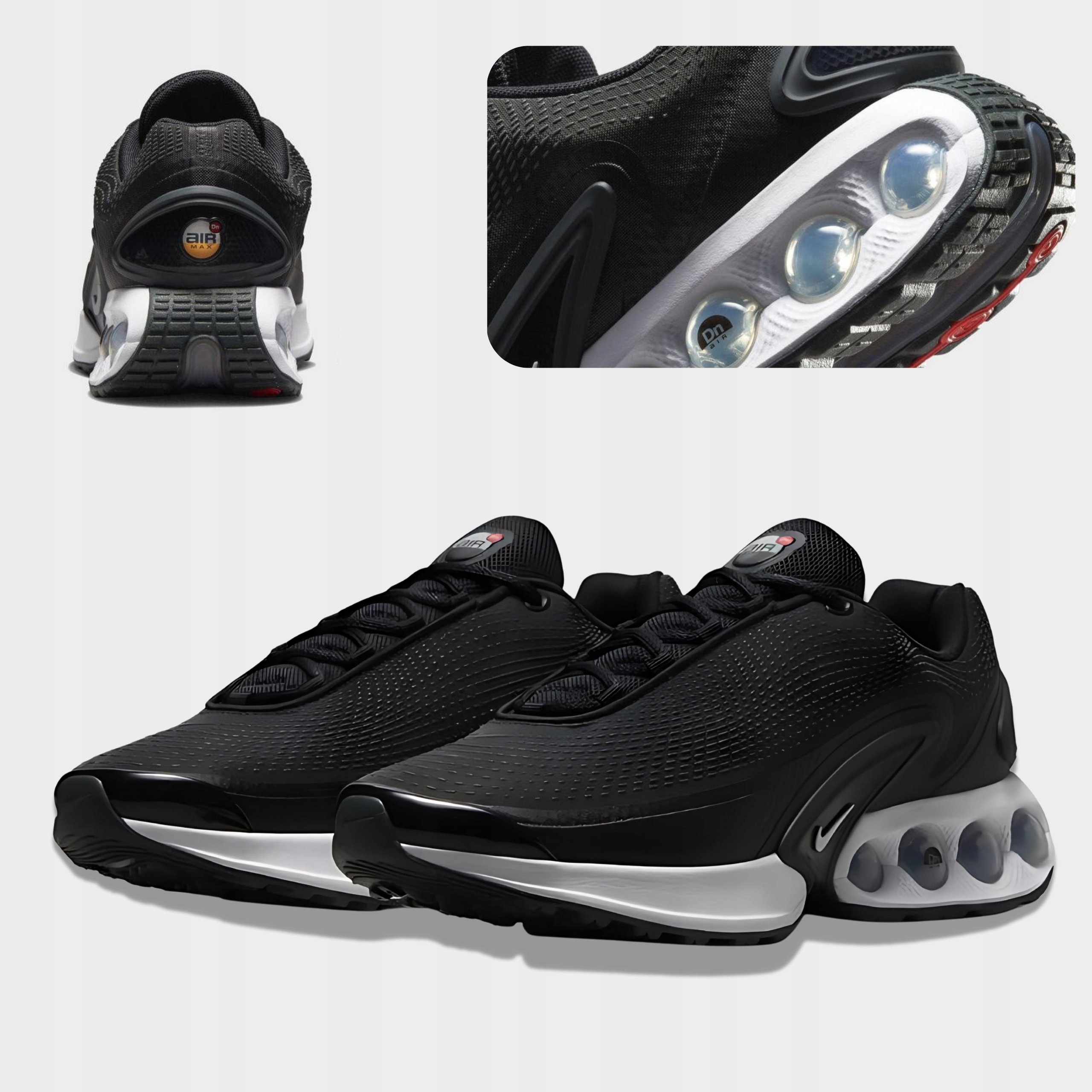 Běžecké boty Nike Air Max Dn pohodlné sportovní tenisky černé 40