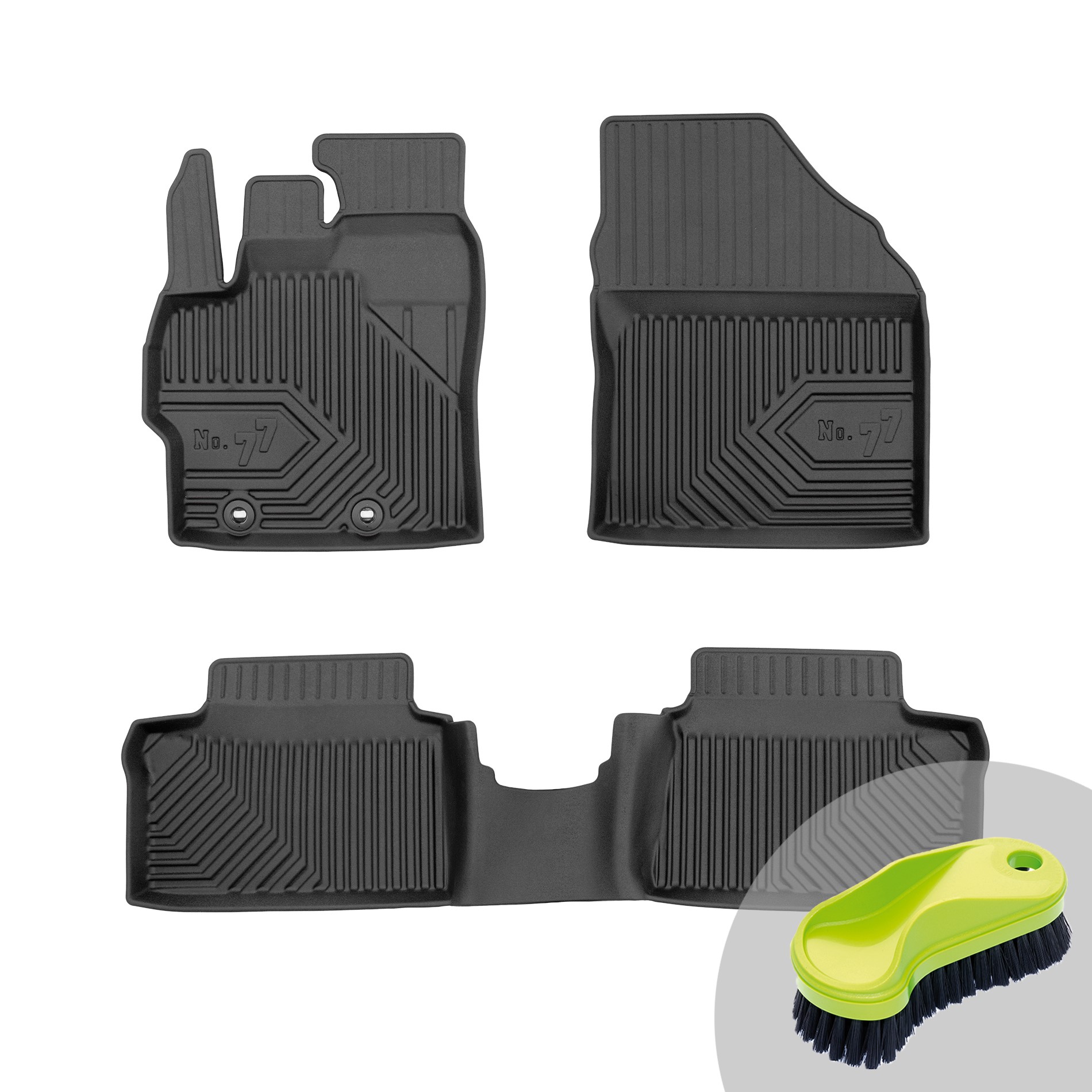 Frogum Koberce do auta pro Toyota Yaris IV od roku 2019 kartáč