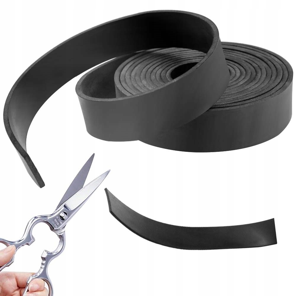 Podkładki pasy gumowe pod legary 300cmx4cmx2mm Stan opakowania oryginalne