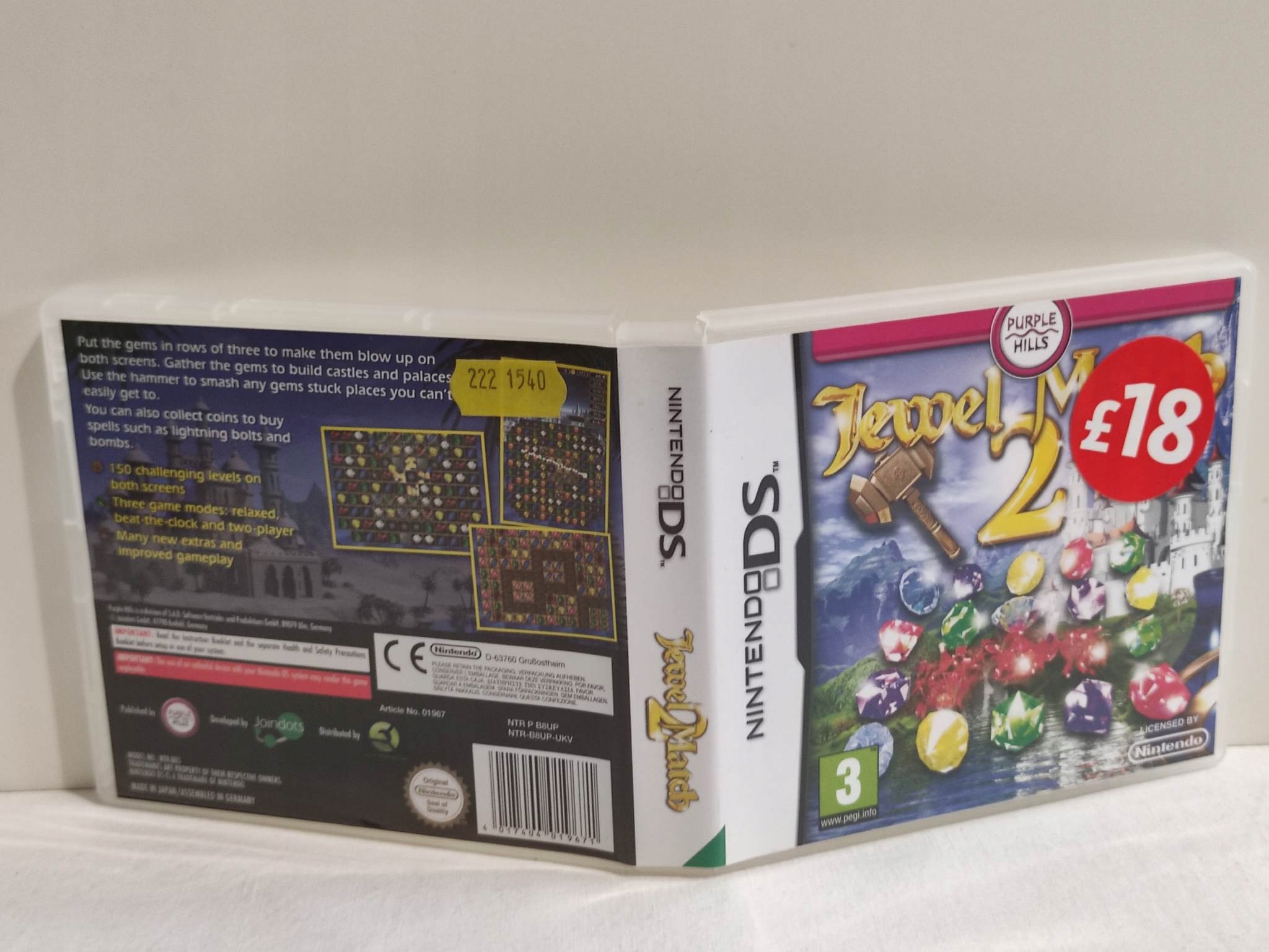 Jewel Match 2 DS Tematyka logiczne