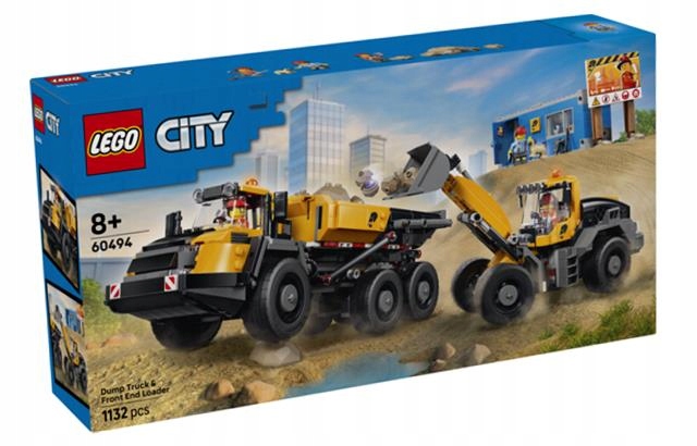 Lego(r) City 60494 Sklápěč A Čelní Nakladač