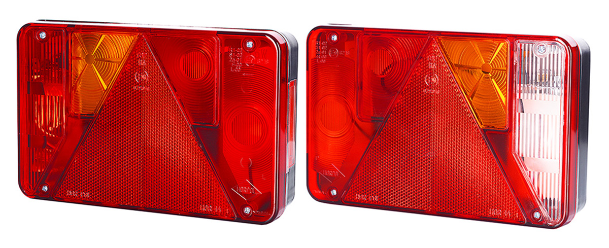 

lampa tylna przyczepki przyczepy Lawety 12/24V L+p