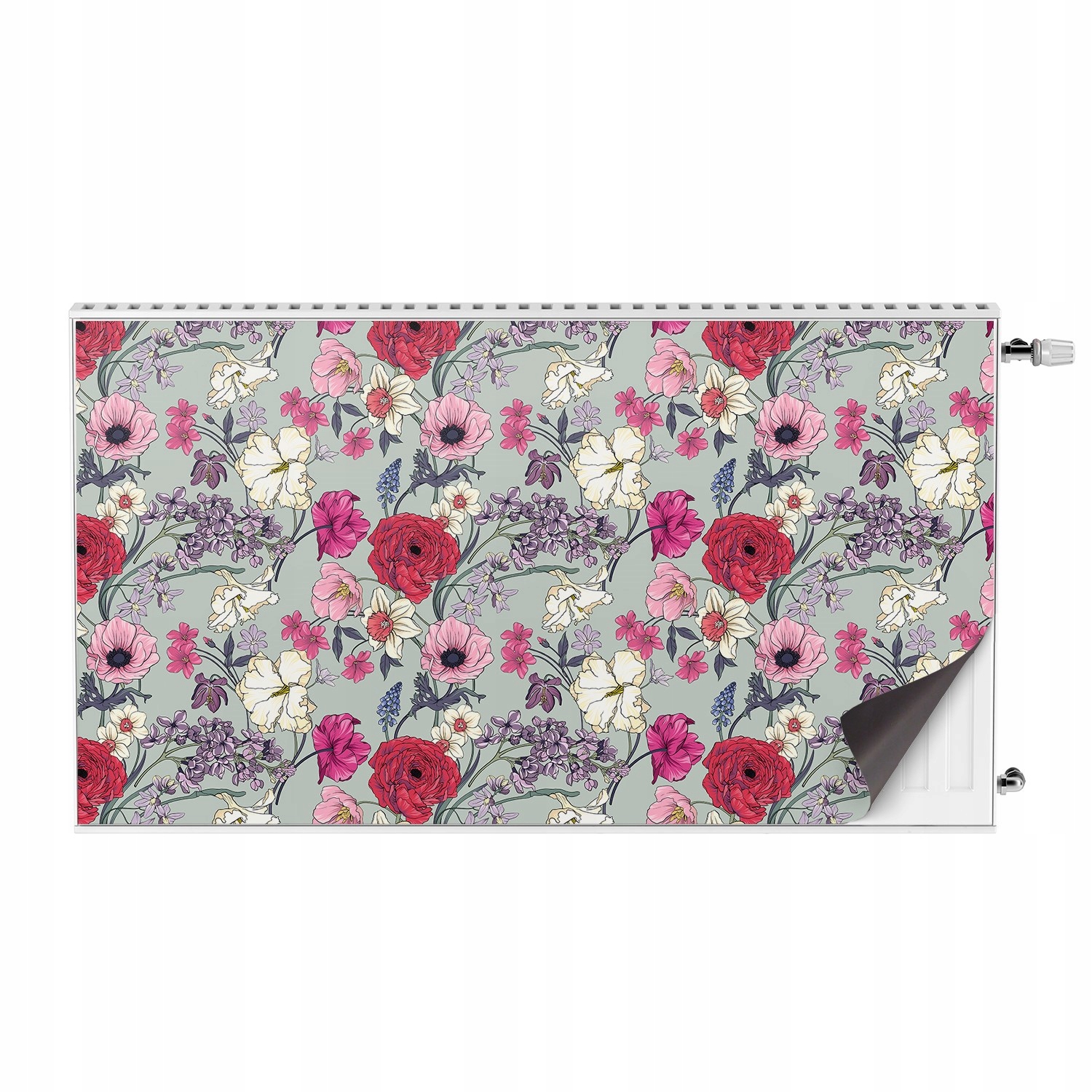 Krytka na radiátor Vaše barvy květin