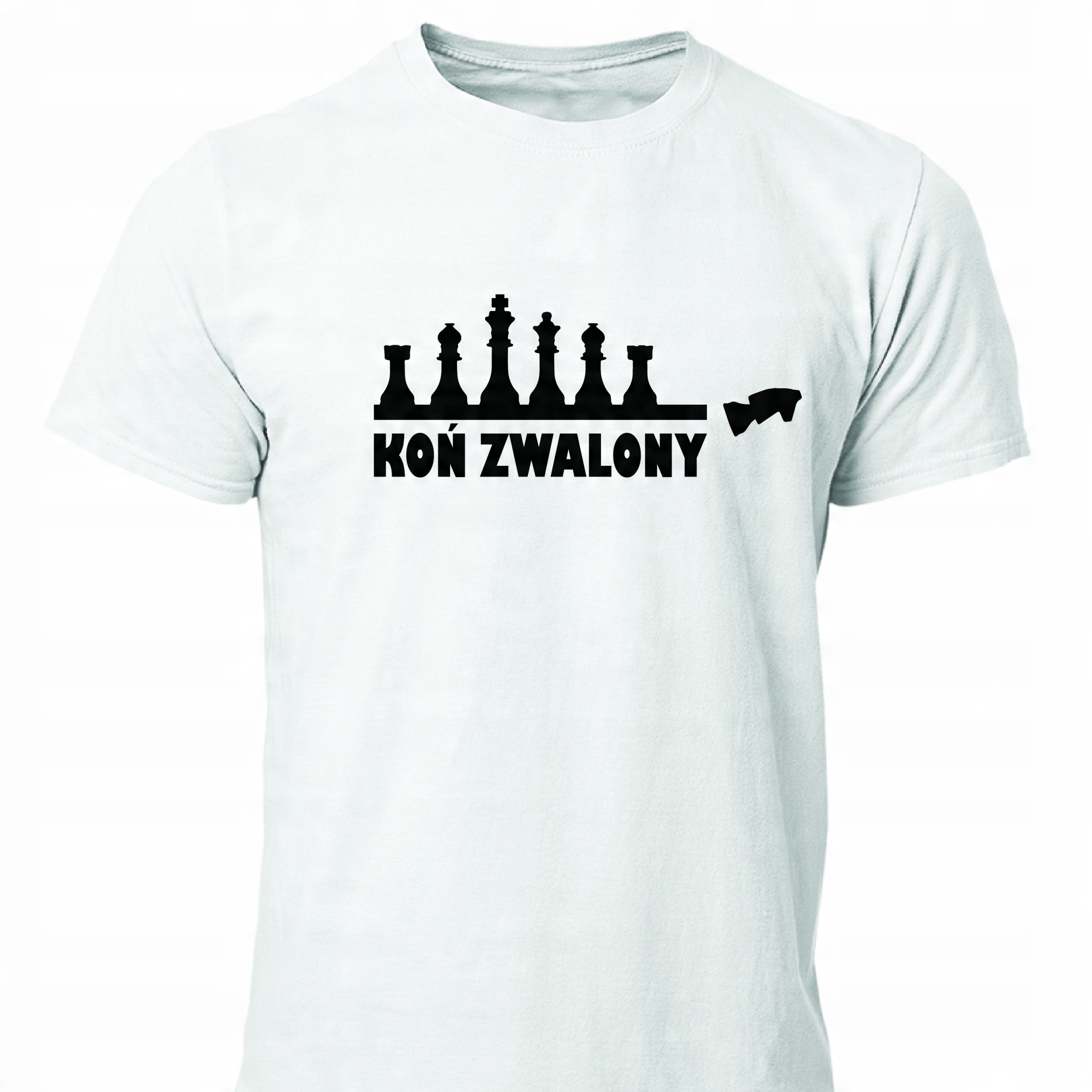 

Tshirt Zwalony Koń Gra W Szachy Szachista Roz L