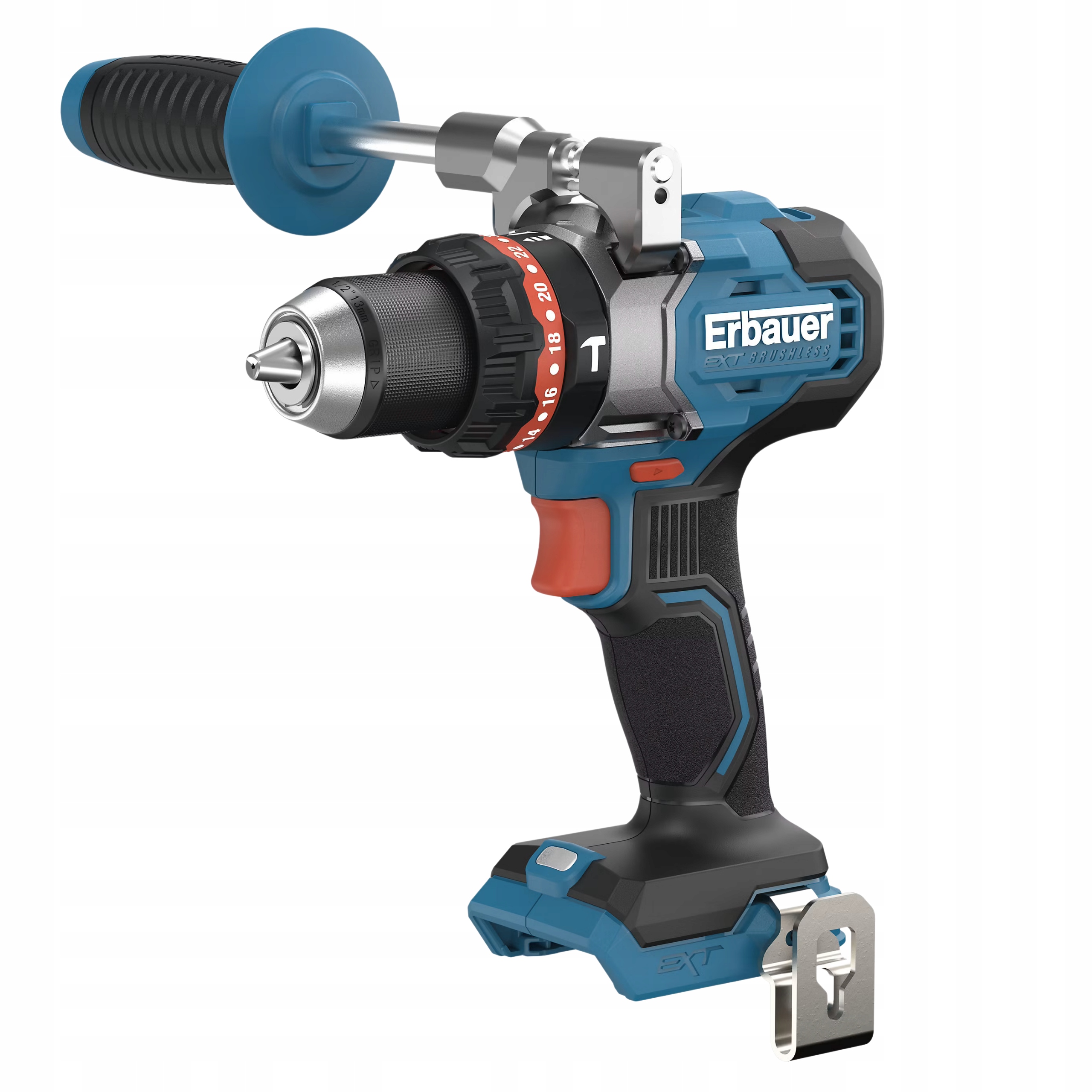 Wiertarko-wkrętarka udarowa Erbauer Elite G2 ERI1107COM 150Nm Ext 18V Solo