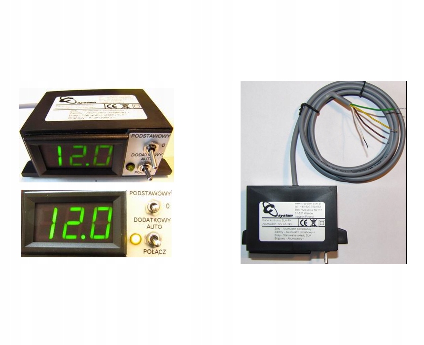 Панель управления SLA для систем зарядки akumula