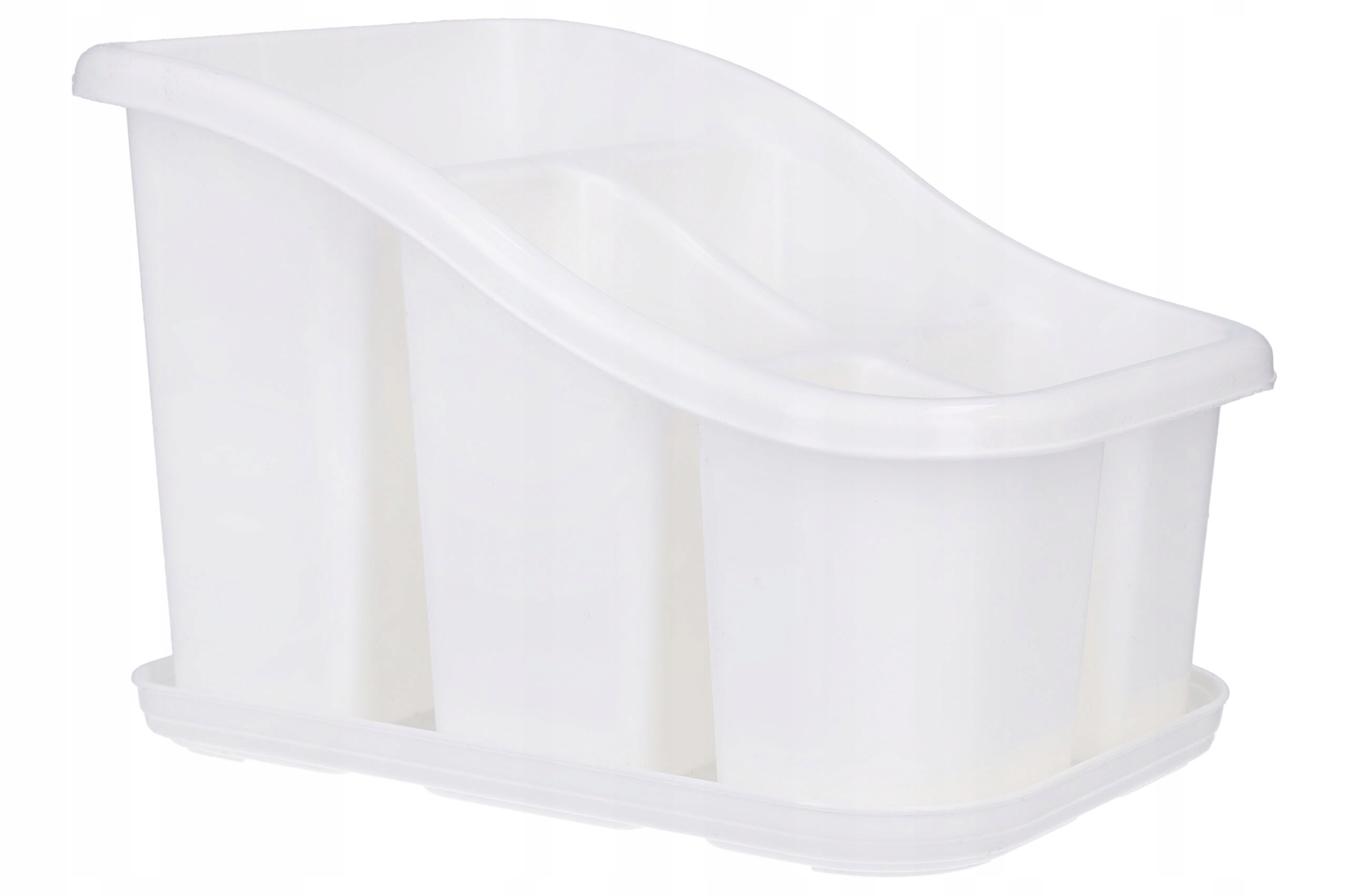 OCIEKACZ NA SZTUĆCE biały pojemnik organizer suszarka z tacką praktyczny EAN (GTIN) 5903822665936