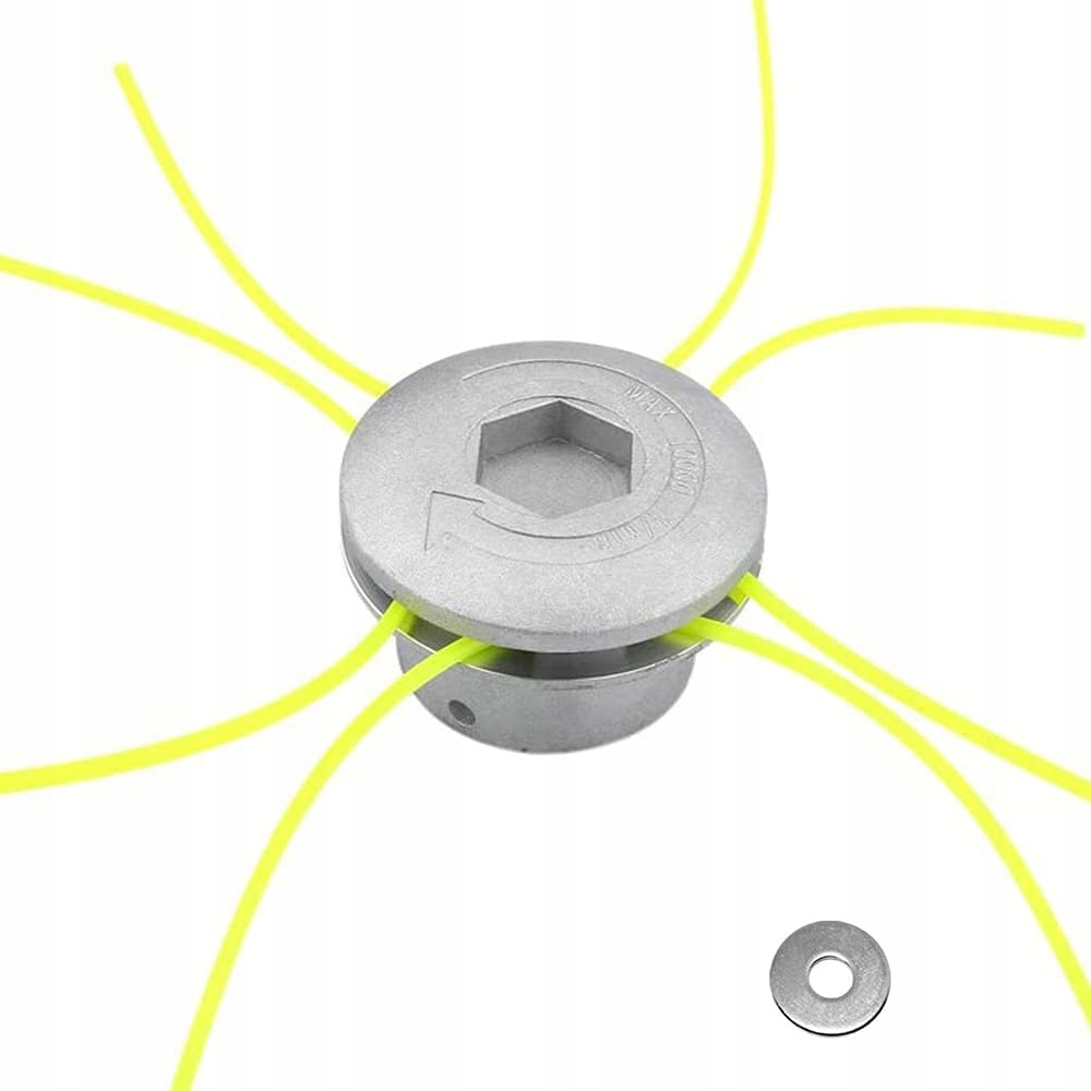 GŁOWICA ŻYŁKOWA SZPULA DO KOSY PODKASZARKI ALUMINIOWA UNIWERSALNA