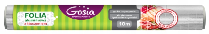 

Gosia Folia Aluminiowa Z Tłoczeniem Rolka 10m