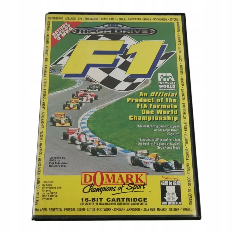F1 SEGA MEGA DRIVE