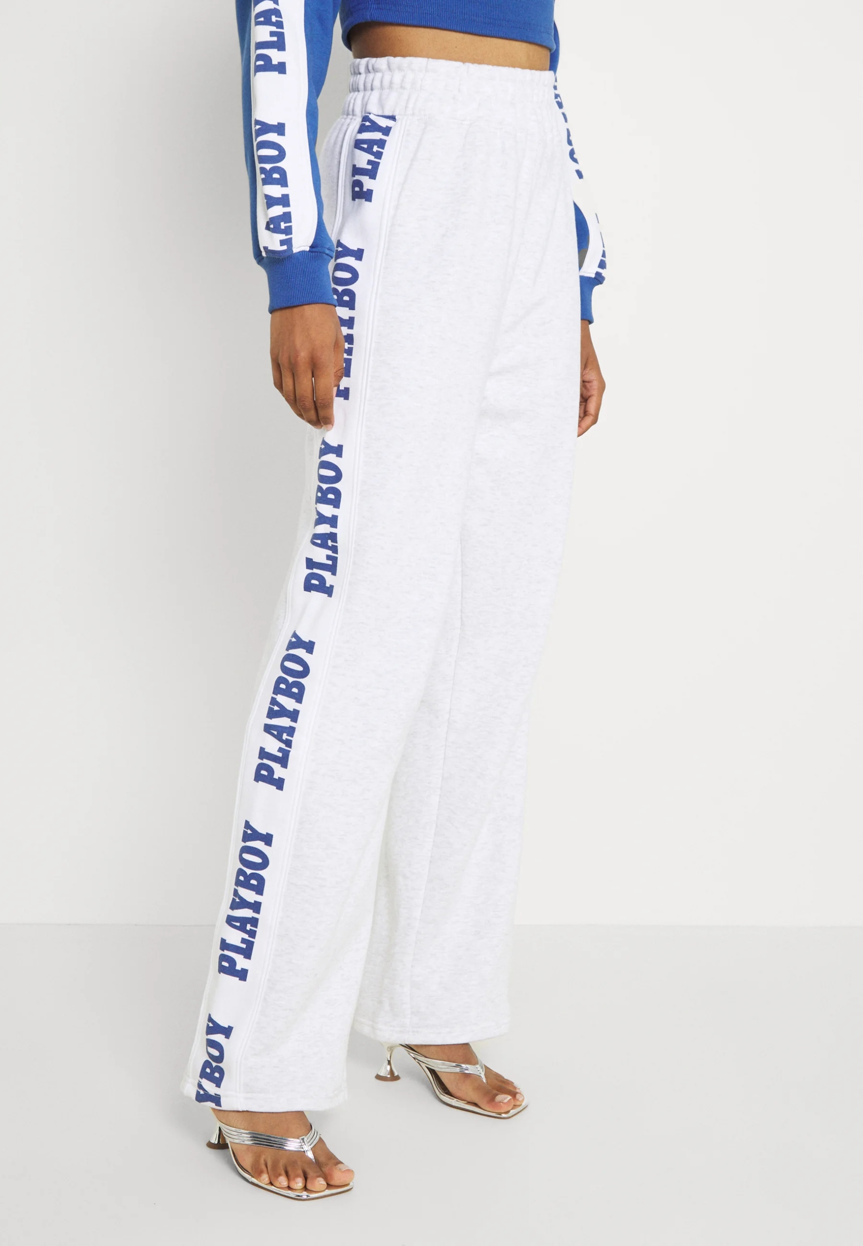 MISSGUIDED SPODNIE DRESOWE JOGGERY PLAYBOY X RXXL Rozmiar XXL