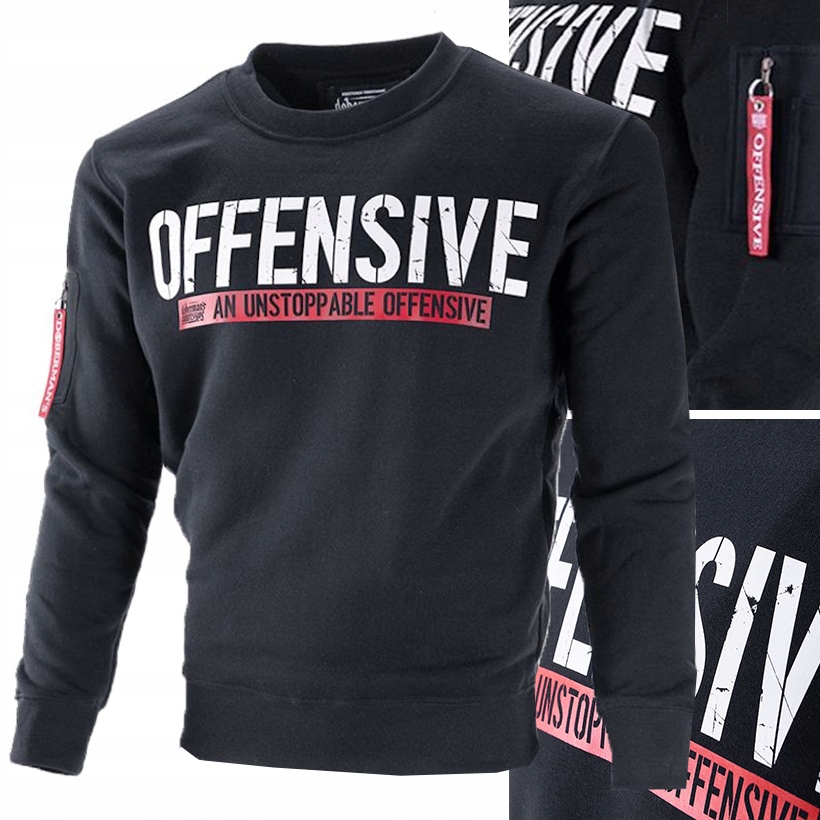Bluza męska Dobermans Aggressive BCK263_XXL