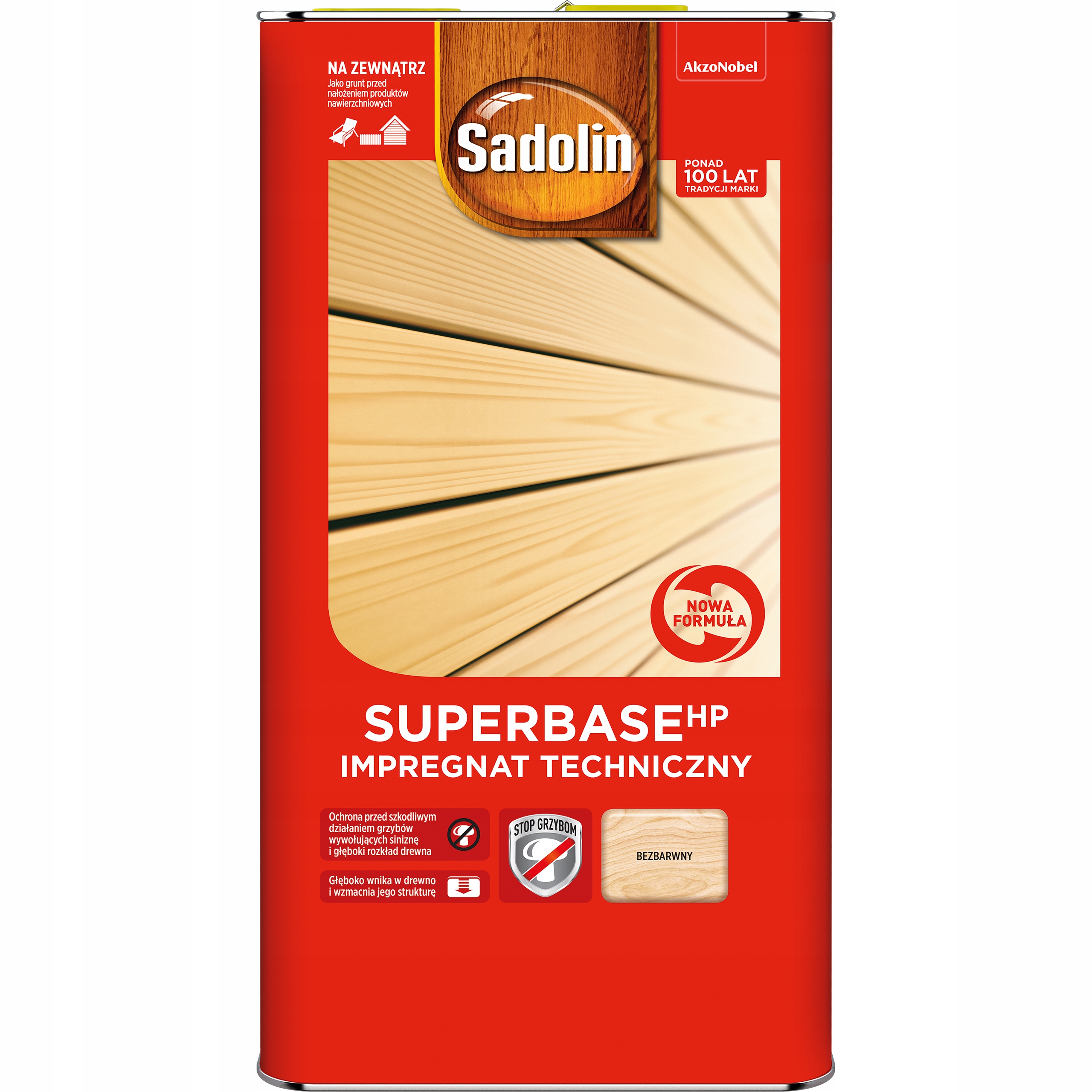 Impregnat techniczny Sadolin Superbase HP bezbarwny 5L EAN (GTIN) 5903104358150