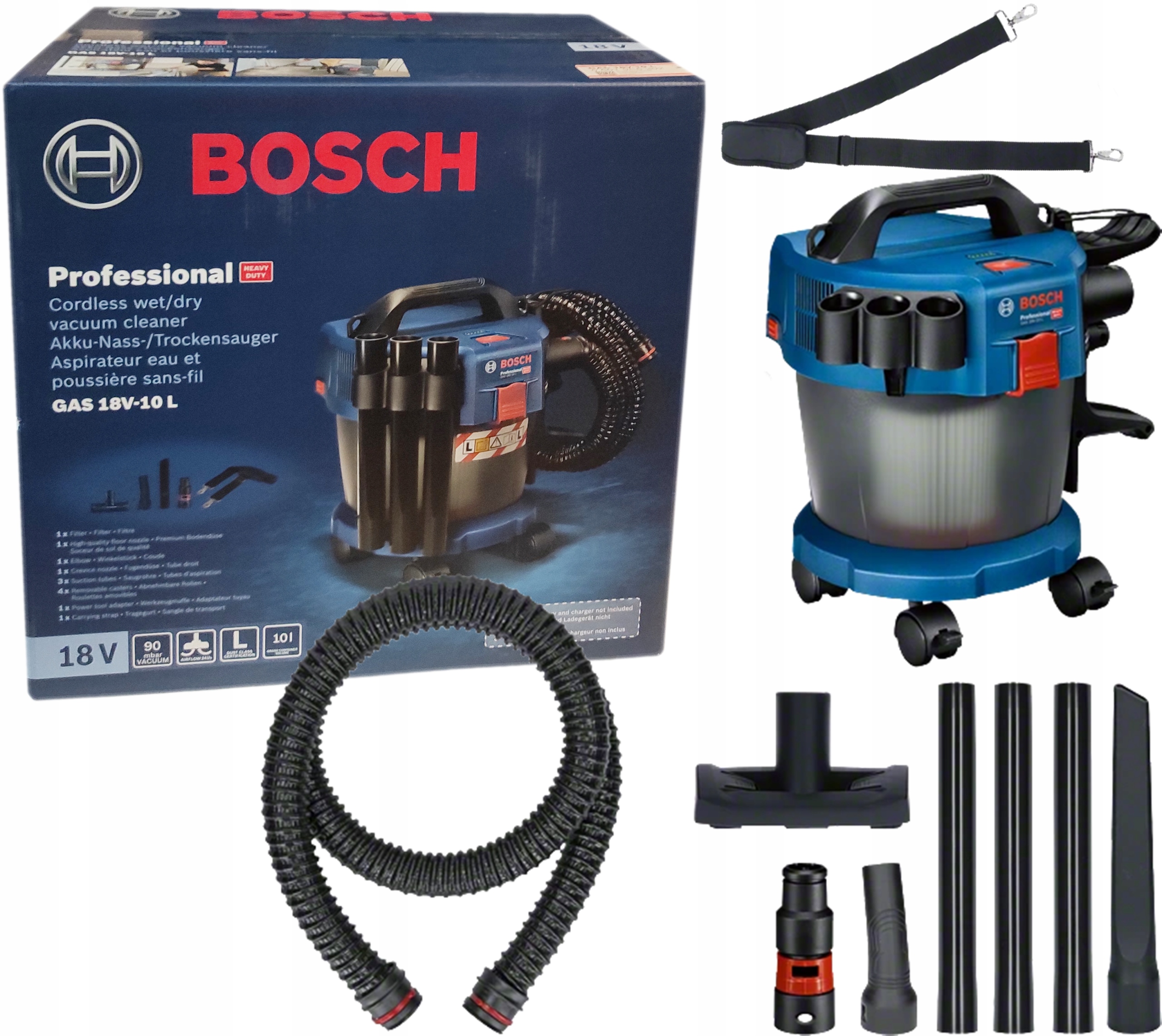 

Odkurzacz przemysłowy Bosch Gas 18 V-10 L