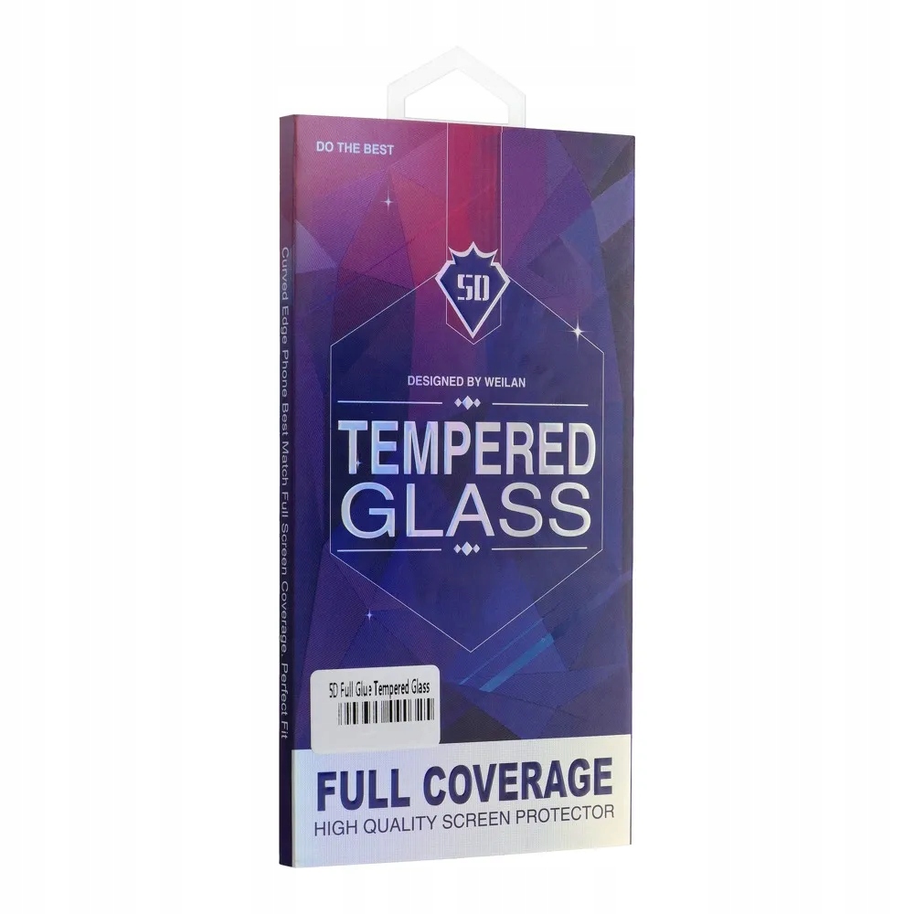 5D Full Glue Tempered Glass do Samsung Galaxy S25 Ultra czarny
