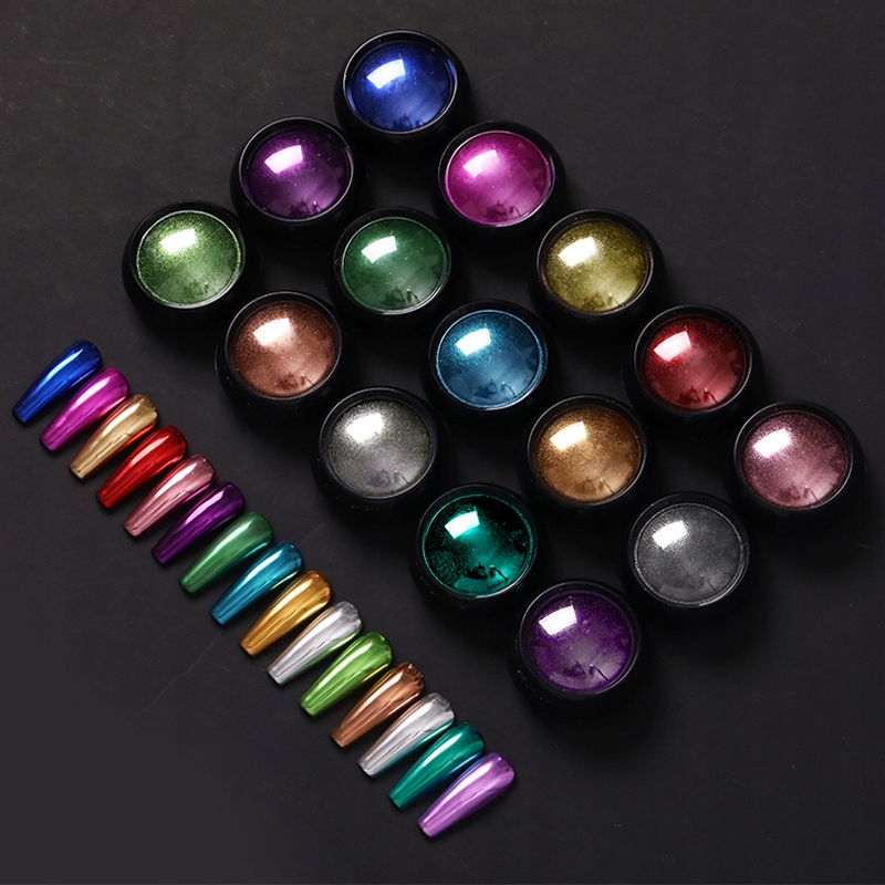 Pyłek do Paznokci - EFEKT LUSTRA / GLASS EFFECT / MIRROR - 03 Rodzaj Pyłek