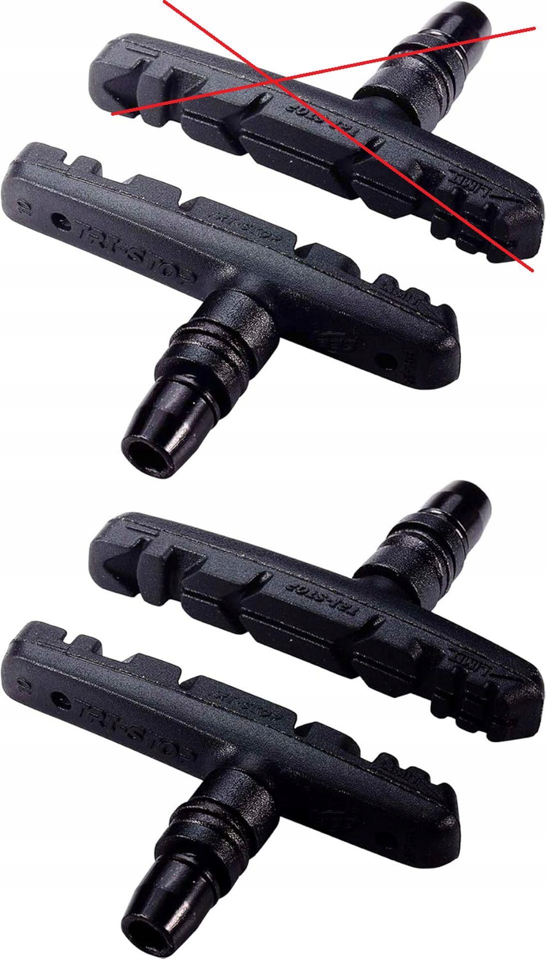 KLOCKI HAMULCOWE GUMOWE BBB BBS-16 Marka BBB