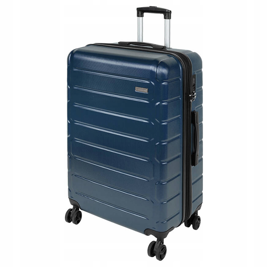 BLACK HORSE ZESTAW 2 WALIZEK DUŻA + MAŁA KABINOWA NA 4 KÓŁKACH Kolor wielokolorowy