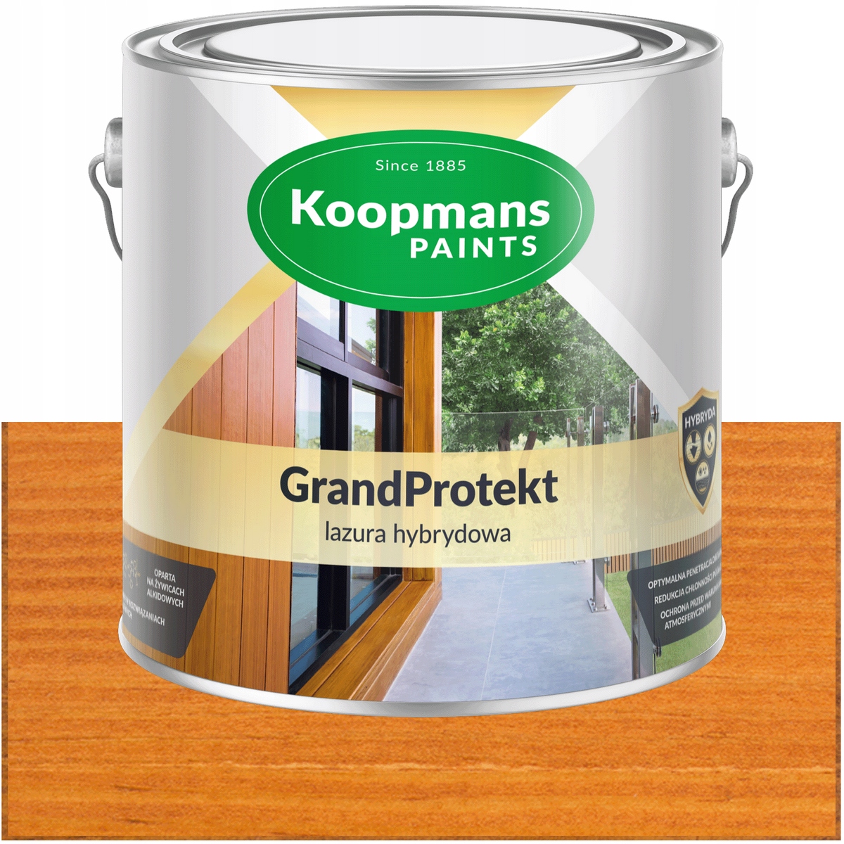 Koopmans GrandProtekt Lazura na dřevo 903 Atlantický cedr 5L