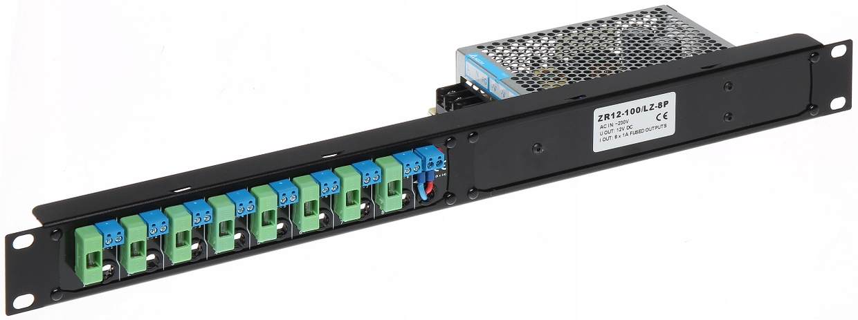 

Zasilacz Rack ZR12-100/LZ-8P 12V DC 8.5A