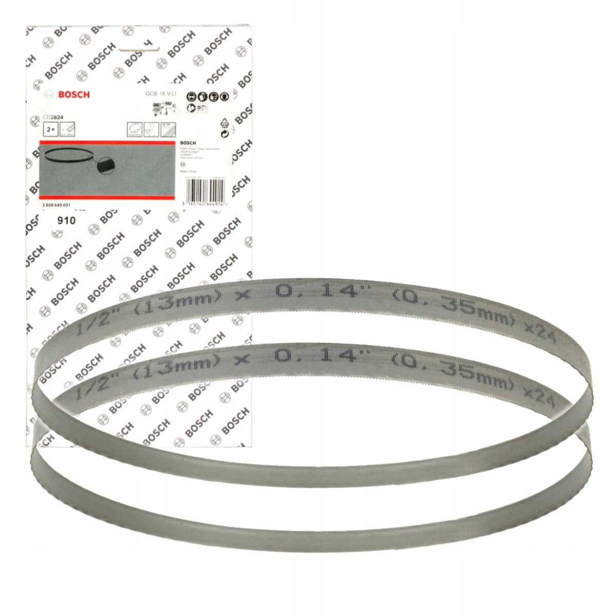 Pilový List CB2824 pro pásovou pilu Gcb Bosch 2 kusy