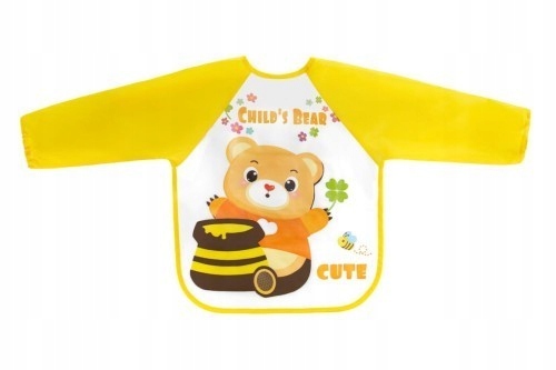 FARTUSZEK ŚLINIAK Z RĘKAWAMI NIEPRZEMAKALNY