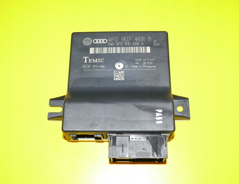 module control unit GATEWAY AUDI A6 C6 04-08r. 4F0907468B 4F0910468A