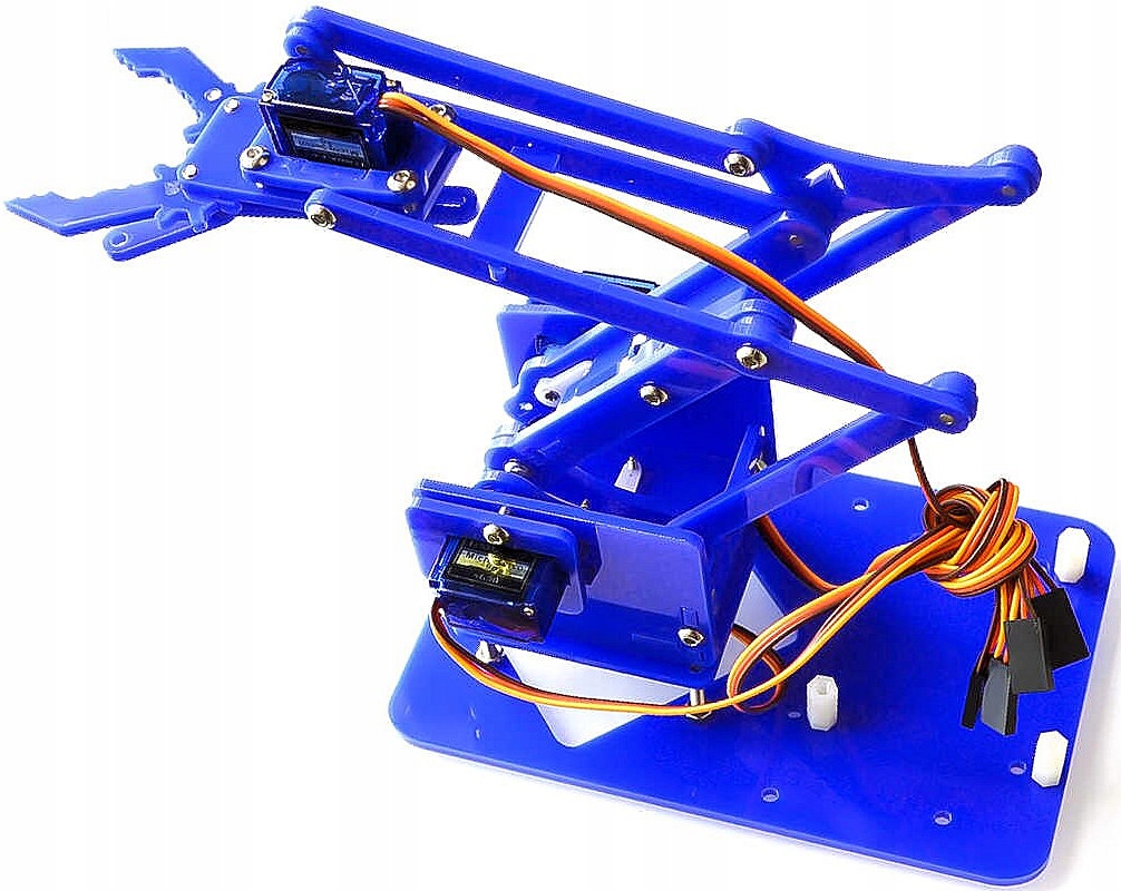 Ramię Robota Arduino Akrylowe DIY 4DOF Robot Arm Rodzaj inny