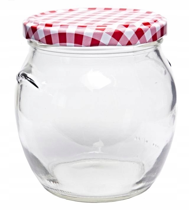 

6x Słoik 520 ml Amfora Słoiki na dżem z Zakrętką