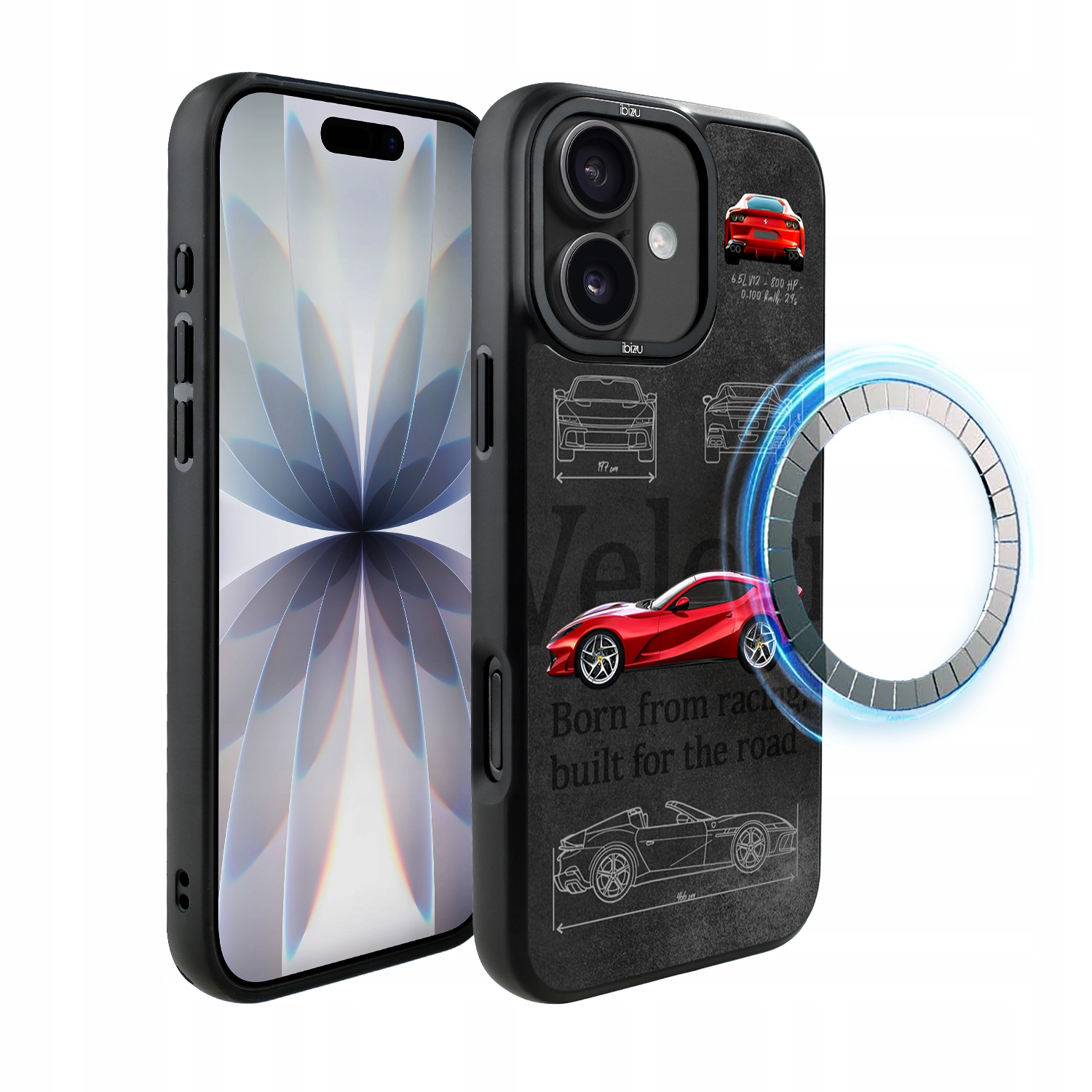 Pouzdro iPhone 17 Ibizu DropGuard Matt s MagSafe, TechDrive, 812 Superfast
