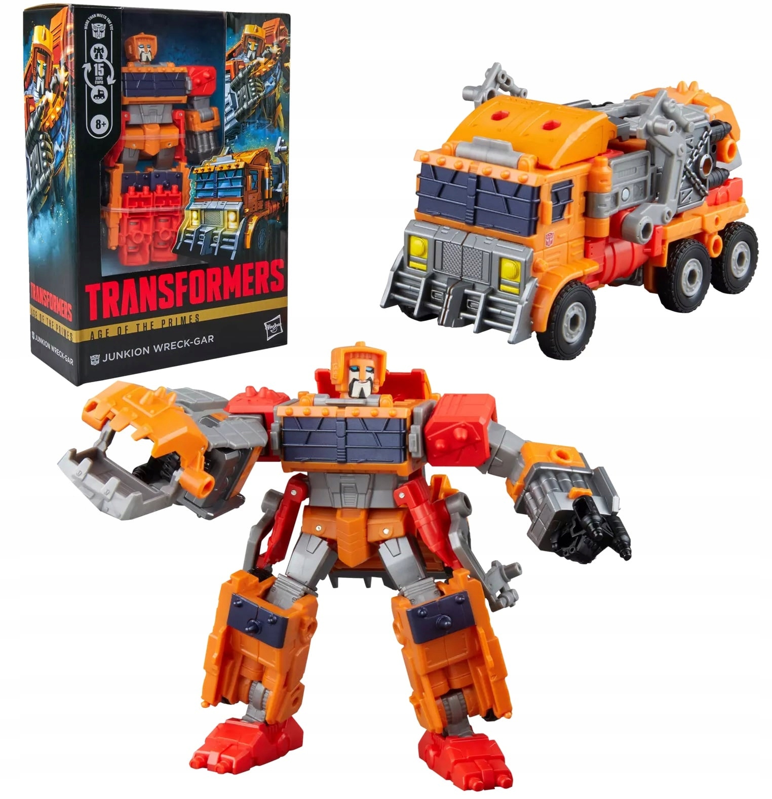 Hasbro Transformers Junkion Wreck-Gar figurka Age of the Primes 17,5 cm