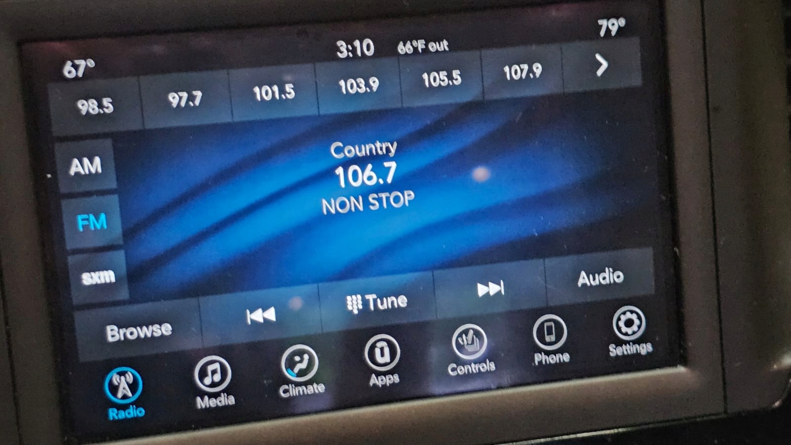 CHRYSLER PACIFICA II 16- Display RADIO 68428471AC