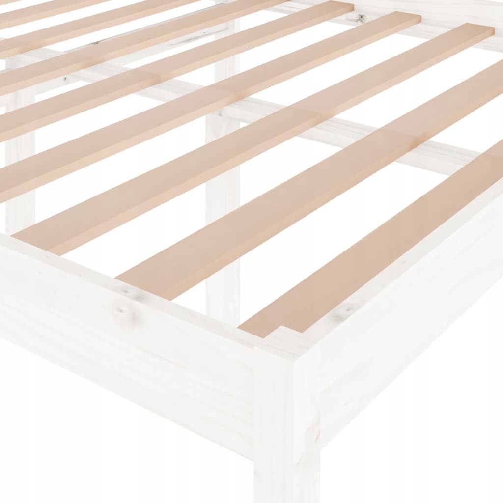 Lumarko Rama łóżka, biała, lite drewno sosnowe, 12 EAN (GTIN) 8720286878194