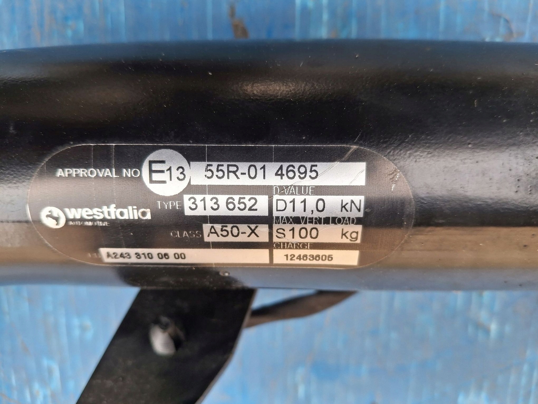 tow electrical MERCEDES EQA W243 2022R-> A2433100600